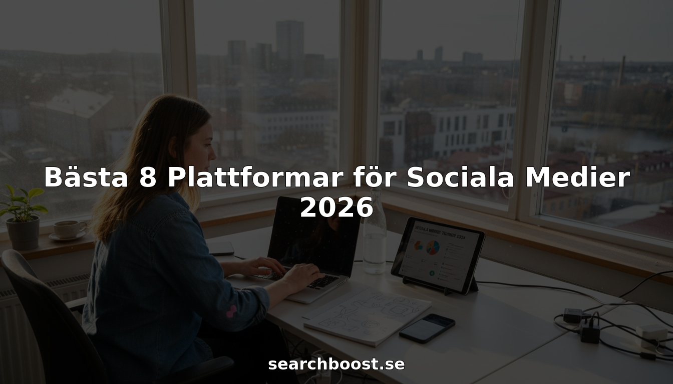 Image — Bästa 8 Plattformar för Sociala Medier 2026